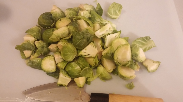 chopped brussels