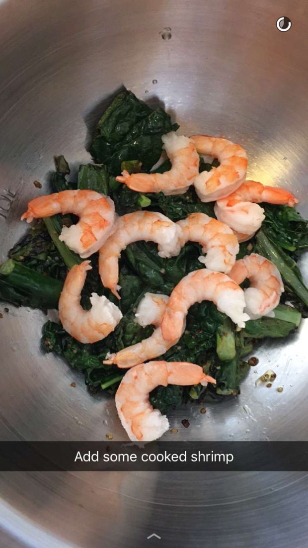 add shrimp